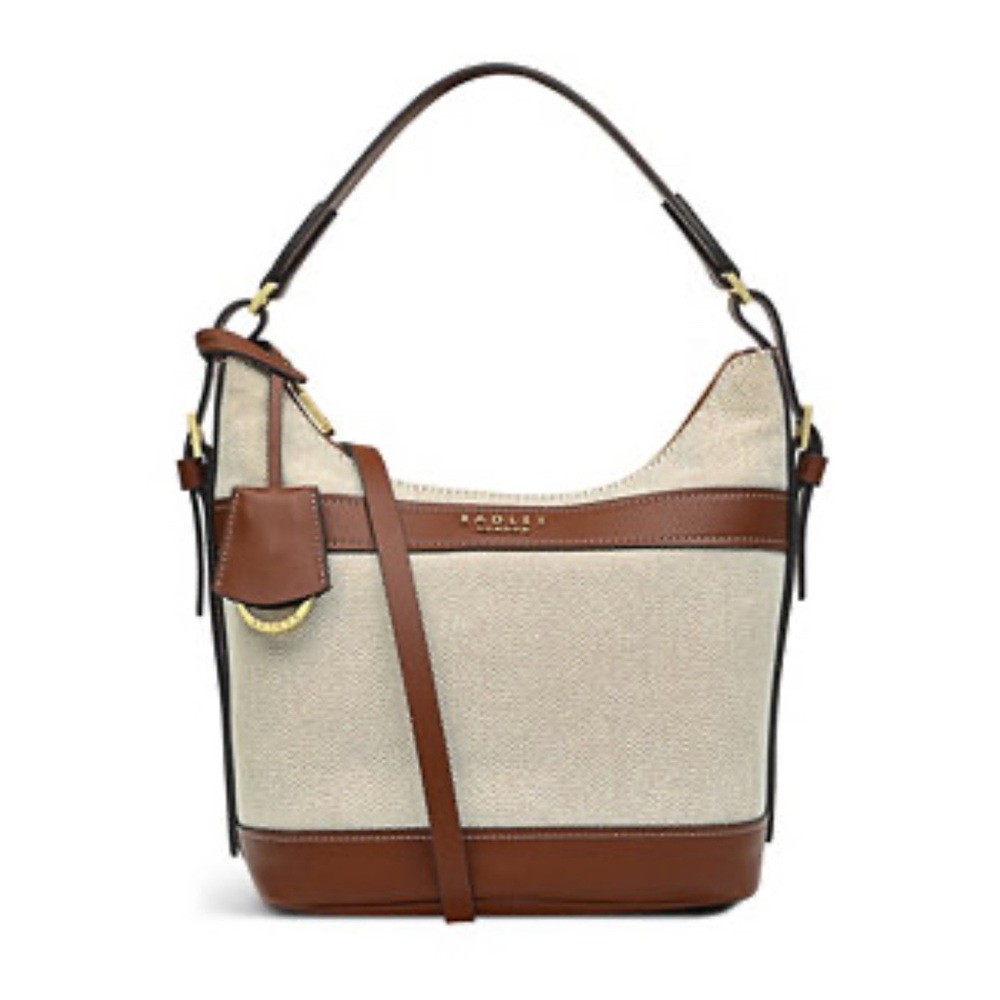 Radley London Peregrine Road Canvas Zip Top Crossbody Handbag